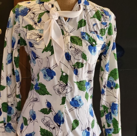 Panhandle slim super form fit westmoor vintage shirt small - Picture 9 of 12